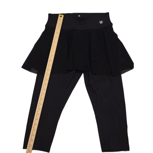 Eleven by Venus Williams Black Skirted Capri Leggings Athletic Skort Women's M - Picture 3 of 6